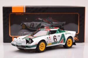 Lancia Stratos HF #6 B. Waldegård / H. Thorszelius Rally Monte Carlo 1976 IXO 1:18 18RMC162B メタル - 画像 6/6