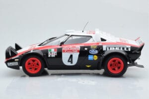 Lancia Stratos Pirelli #4 M. Alen / I. Kivimaki Winners Rally Sanremo 1978 Minichamps 1:18 155781704 メタル - 画像 3/6
