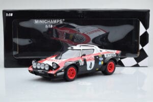 Lancia Stratos Pirelli #4 M. Alen / I. Kivimaki Winners Rally Sanremo 1978 Minichamps 1:18 155781704 メタル - 画像 6/6
