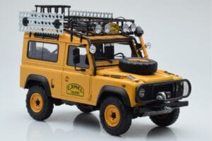 Land Rover Defender 90 Camel Trophy Borneo 1985 Almost Real 1:18 810213 メタル - 画像 6/8