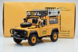 Land Rover Defender 90 Camel Trophy Borneo 1985 Almost Real 1:18 810213 メタル - 画像 8/8