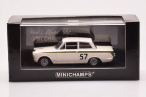 Lotus Cortina Mk1 #57 J. Clark Crystal Palace Winner 1964 Minichamps 1:43 400648257 メタル - 画像 4/4