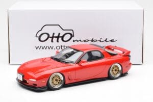 Mazda RX-7 FD Khyzyl Saleem レッド Otto 1:18 OT1062 レジン - 画像 6/6