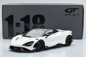 McLaren 765LT ホワイト GT Spirit 1:18 GT861 レジン - 画像 6/6