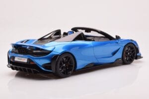 McLaren 765LT Spider ブルー GT Spirit 1:18 GT886 レジン - 画像 2/6
