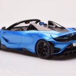 McLaren 765LT Spider ブルー GT Spirit 1:18 - image 5 of 6