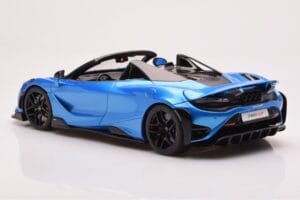 McLaren 765LT Spider ブルー GT Spirit 1:18 GT886 レジン - 画像 5/6