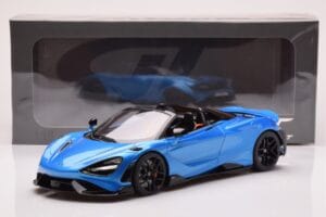 McLaren 765LT Spider ブルー GT Spirit 1:18 GT886 レジン - 画像 6/6