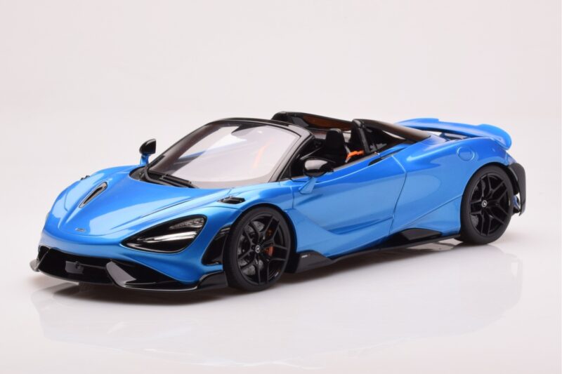 McLaren 765LT Spider ブルー GT Spirit 1:18