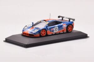 McLaren F1 GTR #33 Gulf Racing R. Bellm / M. Weaver / J-J. Lehto 24 Hours of Le Mans 1996 Minichamps 1:43 530164333 メタル - 画像 2/4