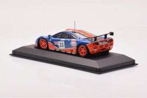 McLaren F1 GTR #33 Gulf Racing R. Bellm / M. Weaver / J-J. Lehto 24 Hours of Le Mans 1996 Minichamps 1:43 530164333 メタル - 画像 3/4