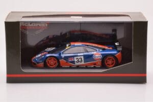 McLaren F1 GTR #33 Gulf Racing R. Bellm / M. Weaver / J-J. Lehto 24 Hours of Le Mans 1996 Minichamps 1:43 530164333 メタル - 画像 4/4