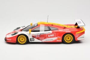 McLaren F1 GTR #40 J. O'Rourke / M. Sugden / P. Auberlein EMI 24 Hours of Le Mans 1996 UT Models 1:18 39820 メタル - 画像 3/6