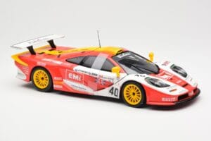 McLaren F1 GTR #40 J. O'Rourke / M. Sugden / P. Auberlein EMI 24 Hours of Le Mans 1996 UT Models 1:18 39820 メタル - 画像 4/6