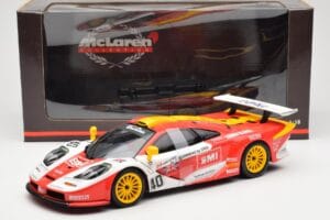 McLaren F1 GTR #40 J. O'Rourke / M. Sugden / P. Auberlein EMI 24 Hours of Le Mans 1996 UT Models 1:18 39820 メタル - 画像 6/6