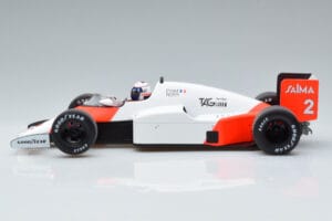 McLaren MP4/2B Marlboro #2 A. Prost Monaco GP Winner World Champion 1985 MCG 1:18 MCG18606F メタル - 画像 3/6