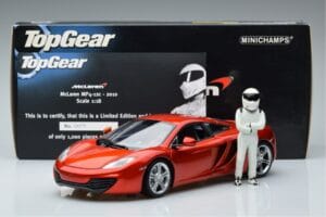 McLaren MP4-12C スティグ Top Gear フィギュア付き Minichamps 1:18 519101330 メタル - 画像 7/7