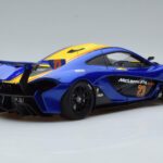 McLaren P1 GTR ブルー イエローストライプ AUTOart 1:18 - image 3 of 7