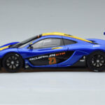 McLaren P1 GTR ブルー イエローストライプ AUTOart 1:18 - image 4 of 7