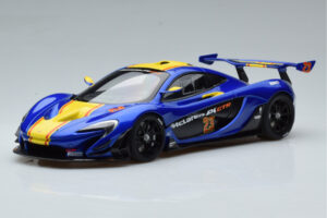 McLaren P1 GTR ブルー イエローストライプ AUTOart 1:18