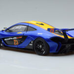 McLaren P1 GTR ブルー イエローストライプ AUTOart 1:18 - image 6 of 7