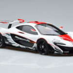 McLaren P1 GTR グロスホワイト レッドストライプ AUTOart 1:18 - image 5 of 7