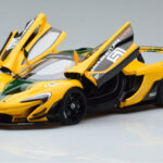 McLaren P1 GTR イエロー グリーンストライプ AUTOart 1:18 - image 2 of 7