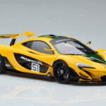McLaren P1 GTR イエロー グリーンストライプ AUTOart 1:18 - image 5 of 7