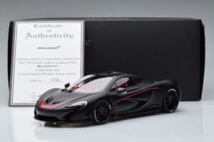 McLaren P1 マットブラック AUTOart 1:18 76027 メタル - 画像 9/9