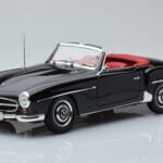 Mercedes 190 SL W121 カブリオレ ブラック Minichamps 1:18