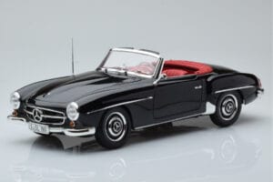 Mercedes 190 SL W121 カブリオレ ブラック Minichamps 1:18 100037030