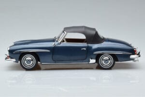 Mercedes 190 SL W121 Roadster ブルー Norev 1:18 B66040625 メタル - 画像 4/8