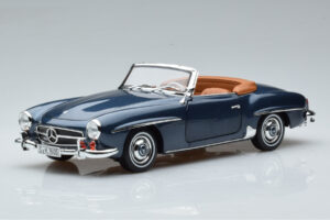 Mercedes 190 SL W121 Roadster ブルー Norev 1:18