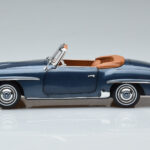 Mercedes 190 SL W121 Roadster ブルー Norev 1:18 - image 5 of 8