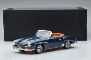 Mercedes 190 SL W121 Roadster ブルー Norev 1:18 B66040625 メタル - 画像 8/8