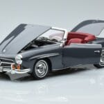 Mercedes 190 SL W121 Roadster グレー Norev 1:18 183402 メタル - image 2 of 8