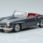 Mercedes 190 SL W121 Roadster グレー Norev 1:18 183402 メタル