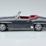 Mercedes 190 SL W121 Roadster グレー Norev 1:18 183402 メタル - image 4 of 8
