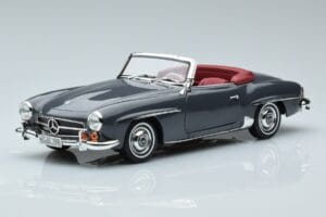 Mercedes 190 SL W121 Roadster グレー Norev 1:18 183402 メタル