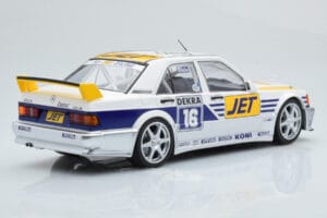 Mercedes 190E 2.5-16 W201 EVO 1 Jet #16 F. Biela Team Ms-Jet Racing DTM 1990 Minichamps 1:18 155903616 メタル - 画像 2/6