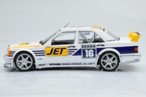 Mercedes 190E 2.5-16 W201 EVO 1 Jet #16 F. Biela Team Ms-Jet Racing DTM 1990 Minichamps 1:18 155903616 メタル - 画像 3/6