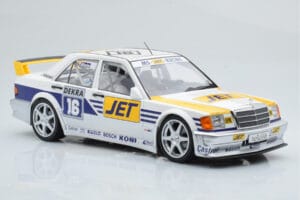 Mercedes 190E 2.5-16 W201 EVO 1 Jet #16 F. Biela Team Ms-Jet Racing DTM 1990 Minichamps 1:18 155903616 メタル - 画像 4/6