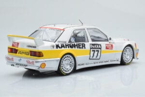 Mercedes 190E 2.5-16 W201 EVO 1 Karcher #77 F. Kreutzpointer Team AMG-Mercedes DTM 1990 Minichamps 1:18 155903677 メタル - 画像 2/6