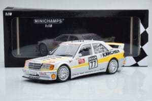 Mercedes 190E 2.5-16 W201 EVO 1 Karcher #77 F. Kreutzpointer Team AMG-Mercedes DTM 1990 Minichamps 1:18 155903677 メタル - 画像 6/6