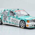 Mercedes 190E 2.5-16 W201 EVO 2 Debis #18 F. Giroix Team Zackspeed DTM 1991 Minichamps 1:18 - image 4 of 6