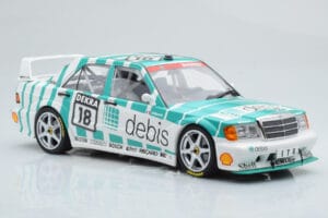 Mercedes 190E 2.5-16 W201 EVO 2 Debis #18 F. Giroix Team Zackspeed DTM 1991 Minichamps 1:18 155913618 メタル - 画像 4/6