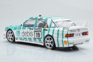 Mercedes 190E 2.5-16 W201 EVO 2 Debis #19 R. Asch Team Zackspeed DTM 1991 Minichamps 1:18 155913619 メタル - 画像 5/6
