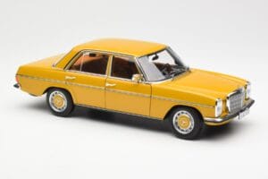 Mercedes 200/8 W115 サハラ イエロー Norev 1:18 183771 メタル - 画像 6/8