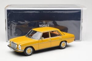 Mercedes 200/8 W115 サハラ イエロー Norev 1:18 183771 メタル - 画像 8/8
