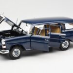 Mercedes 200 Universal W115 ブルー Norev 1:18 - image 2 of 8